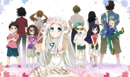 未闻花名动漫,青春记忆中的秘密花园